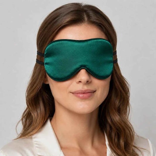 19 Momme Adjustable Over the Head Silk Sleep Mask