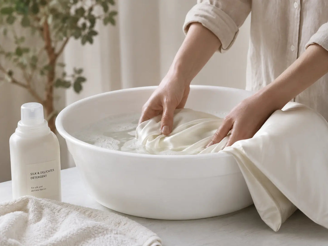 How to properly wash silk