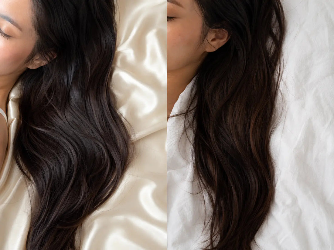 Silk fabric vs pure cotton fabric