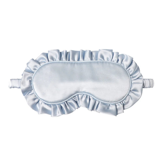 19 Momme Ruffled Silk Sleep Mask