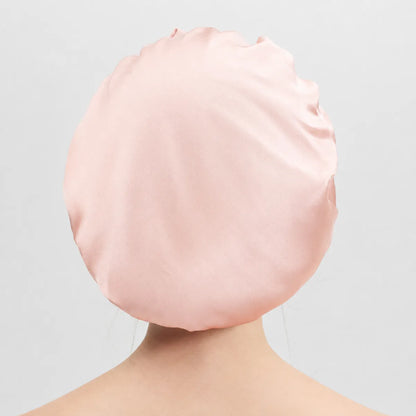 19 Momme Double-Layer Tie-Front Silk Bonnet
