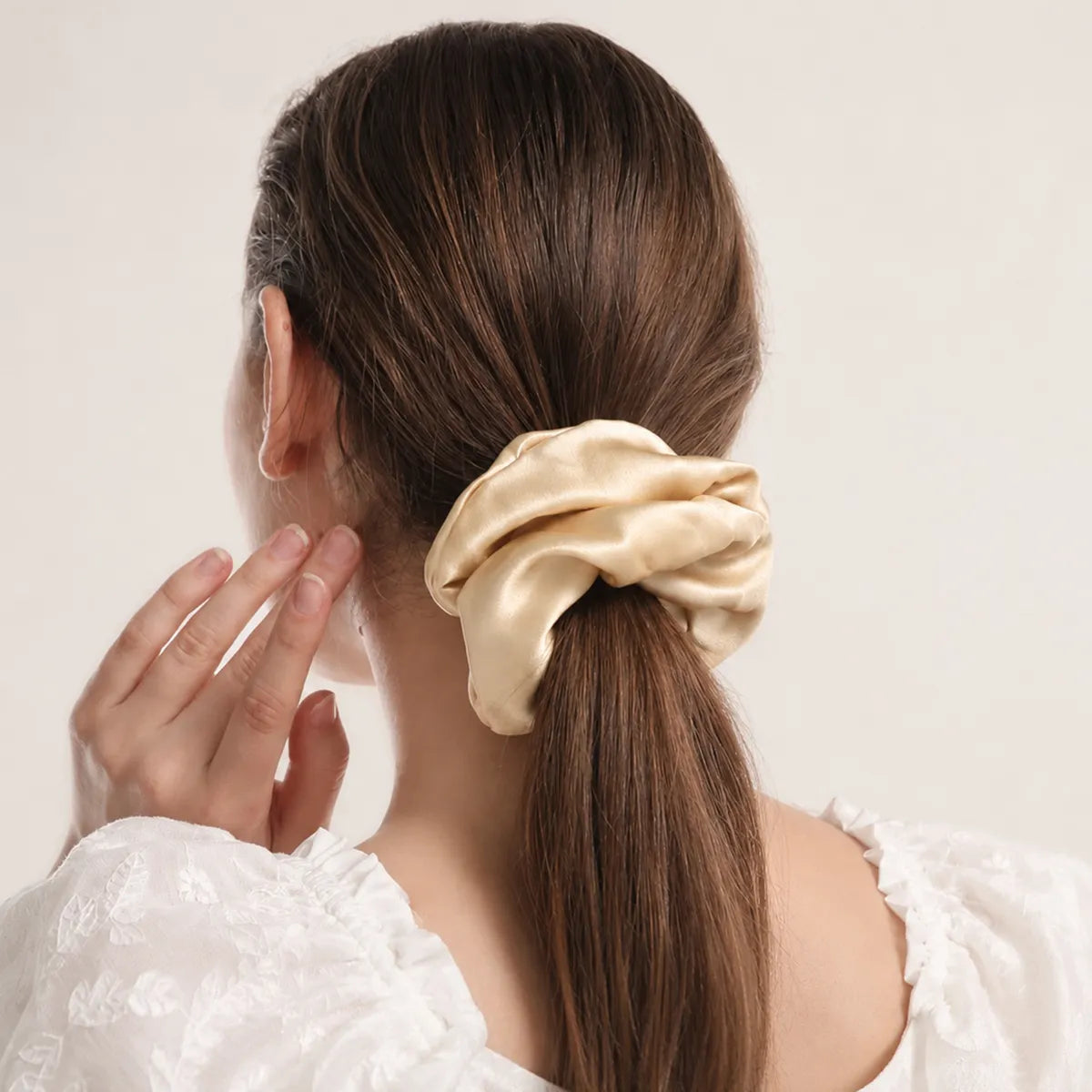 19 Momme Maxi Silk Scrunchies – Set of 3
