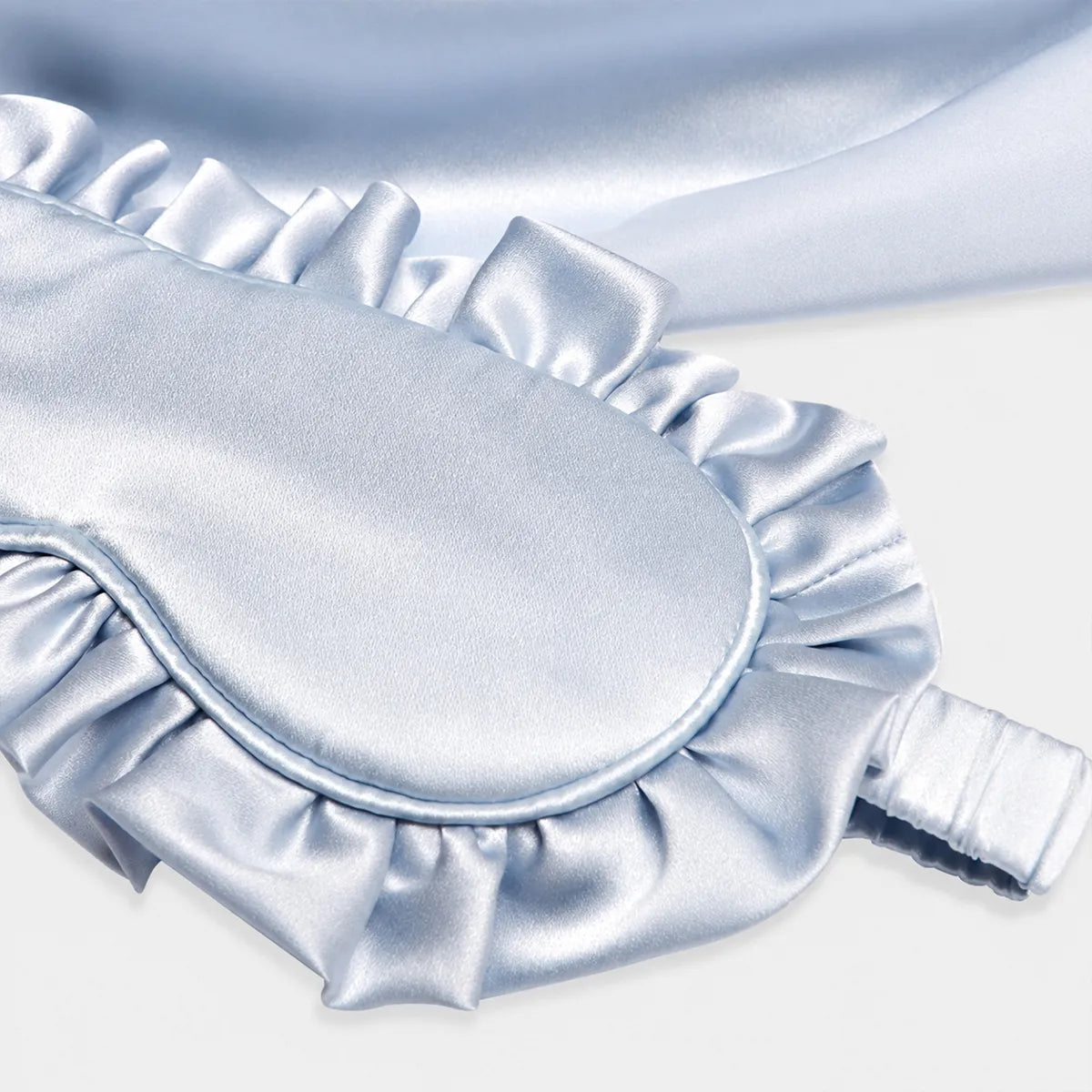 19 Momme Ruffled Silk Sleep Mask
