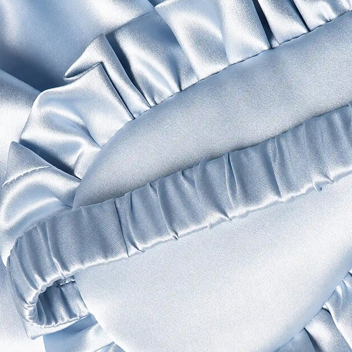 19 Momme Ruffled Silk Sleep Mask