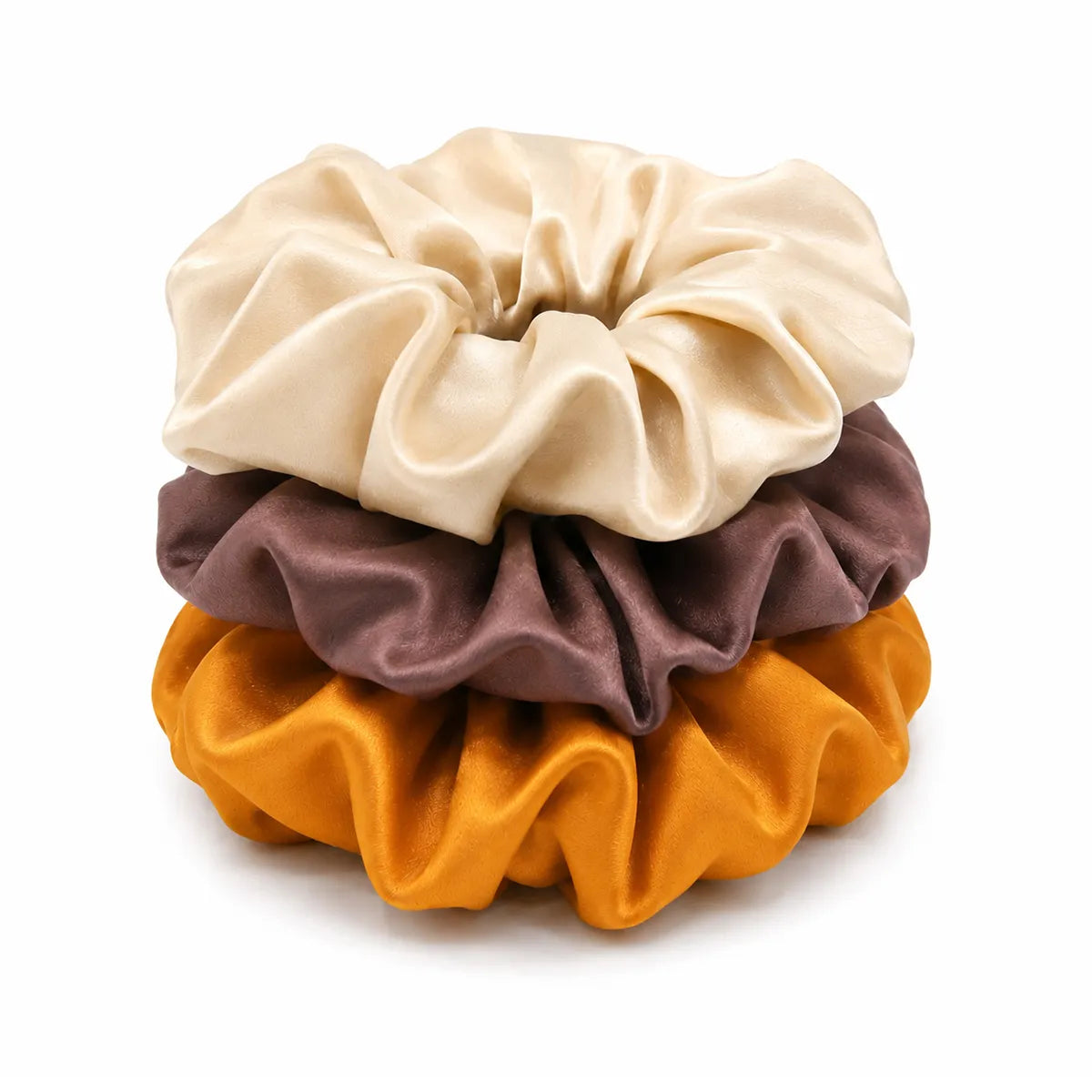 19 Momme Maxi Silk Scrunchies – Set of 3