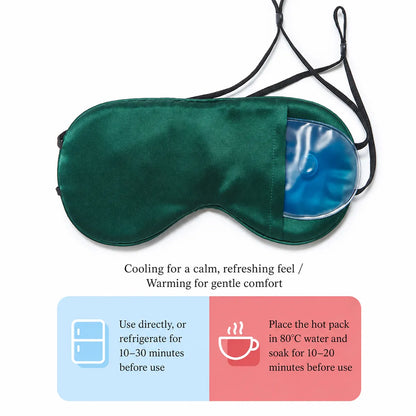 19 Momme Adjustable Over the Head Silk Sleep Mask