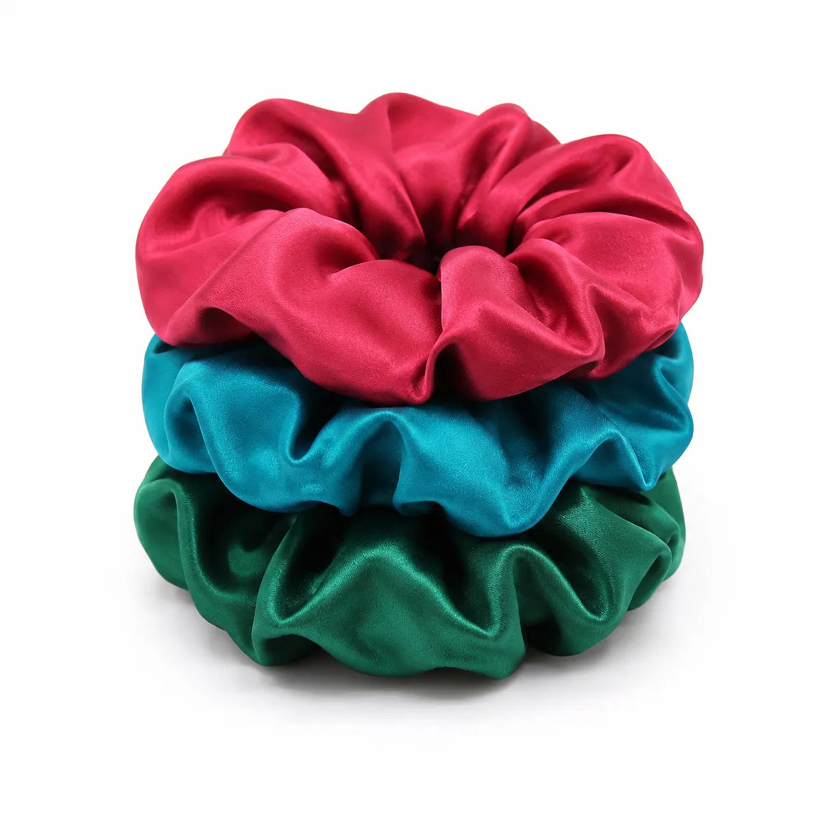 19 Momme Maxi Silk Scrunchies – Set of 3