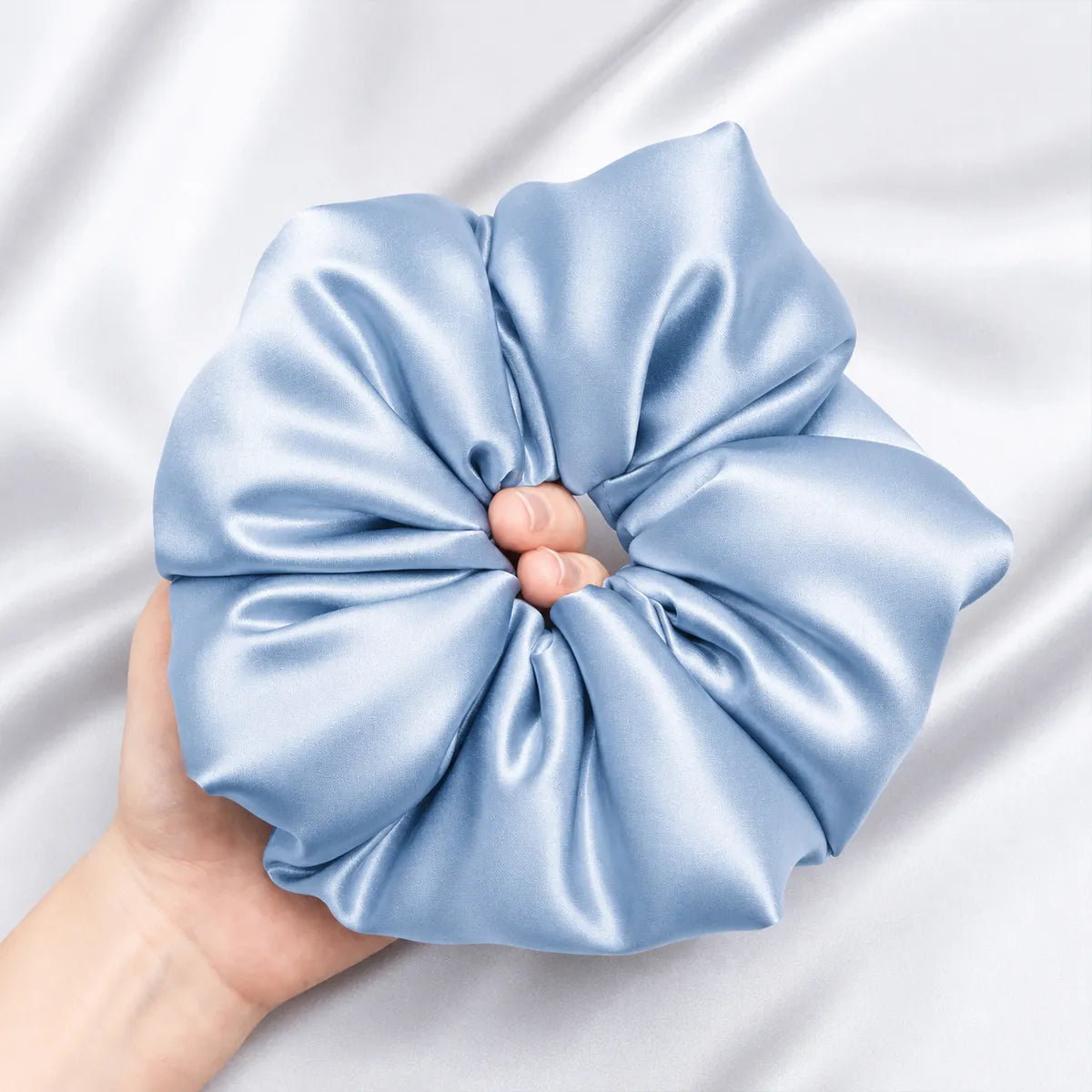 19 Momme Silk-Filled Oversized Scrunchie
