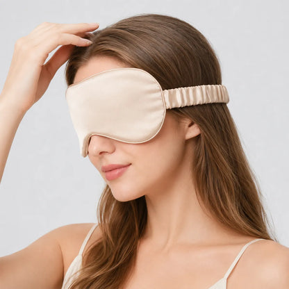 19 & 22 Momme Double-Sided Silk Sleep Mask