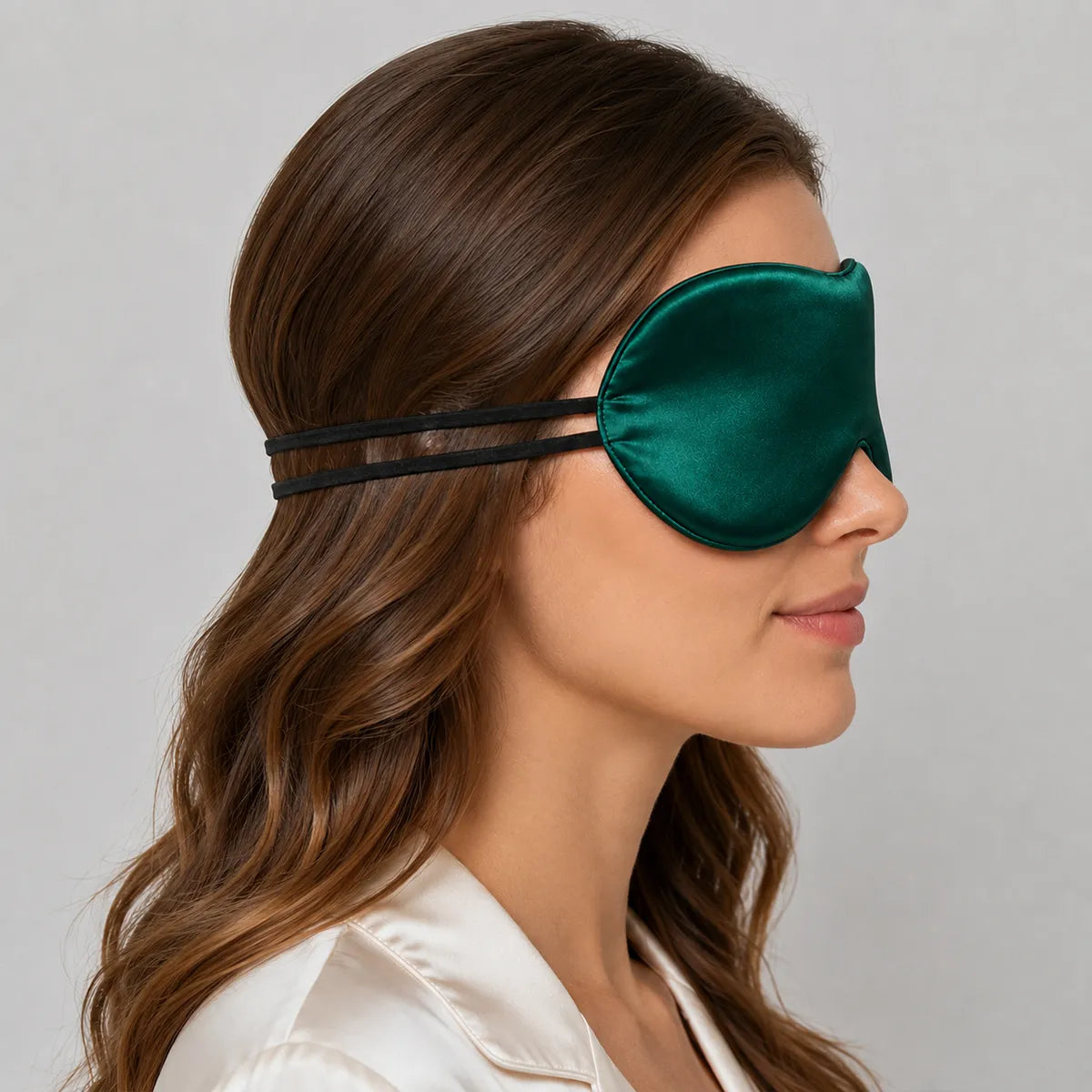 19 Momme Adjustable Over the Head Silk Sleep Mask