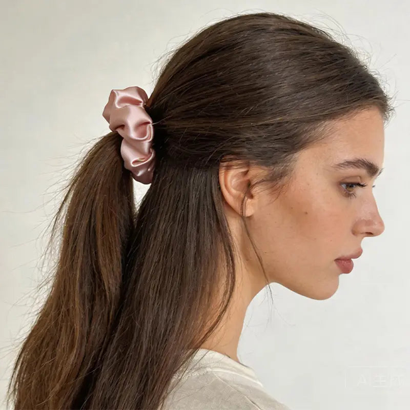 19 Momme Silk Scrunchies Set