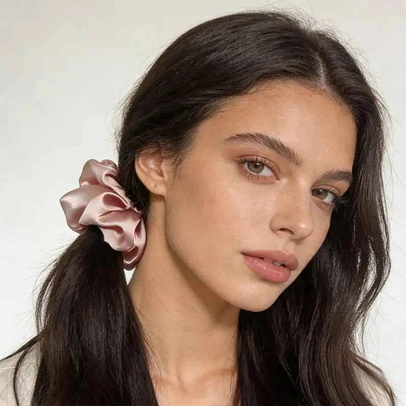 19 Momme Silk Scrunchies Set