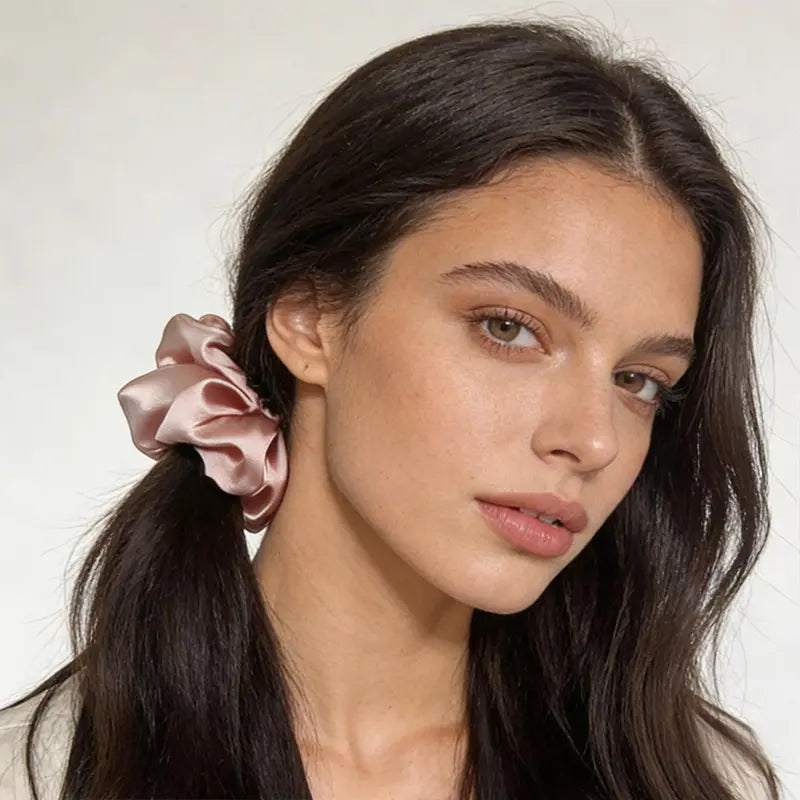 19 Momme Silk Scrunchies Set