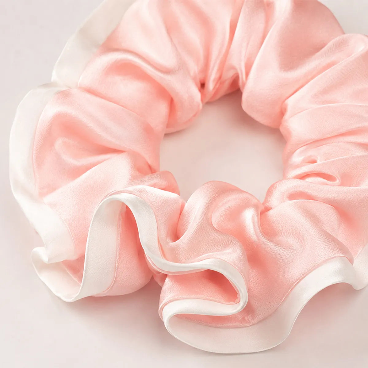 19 Momme Wide Color-Block Silk Scrunchies – Set of 3