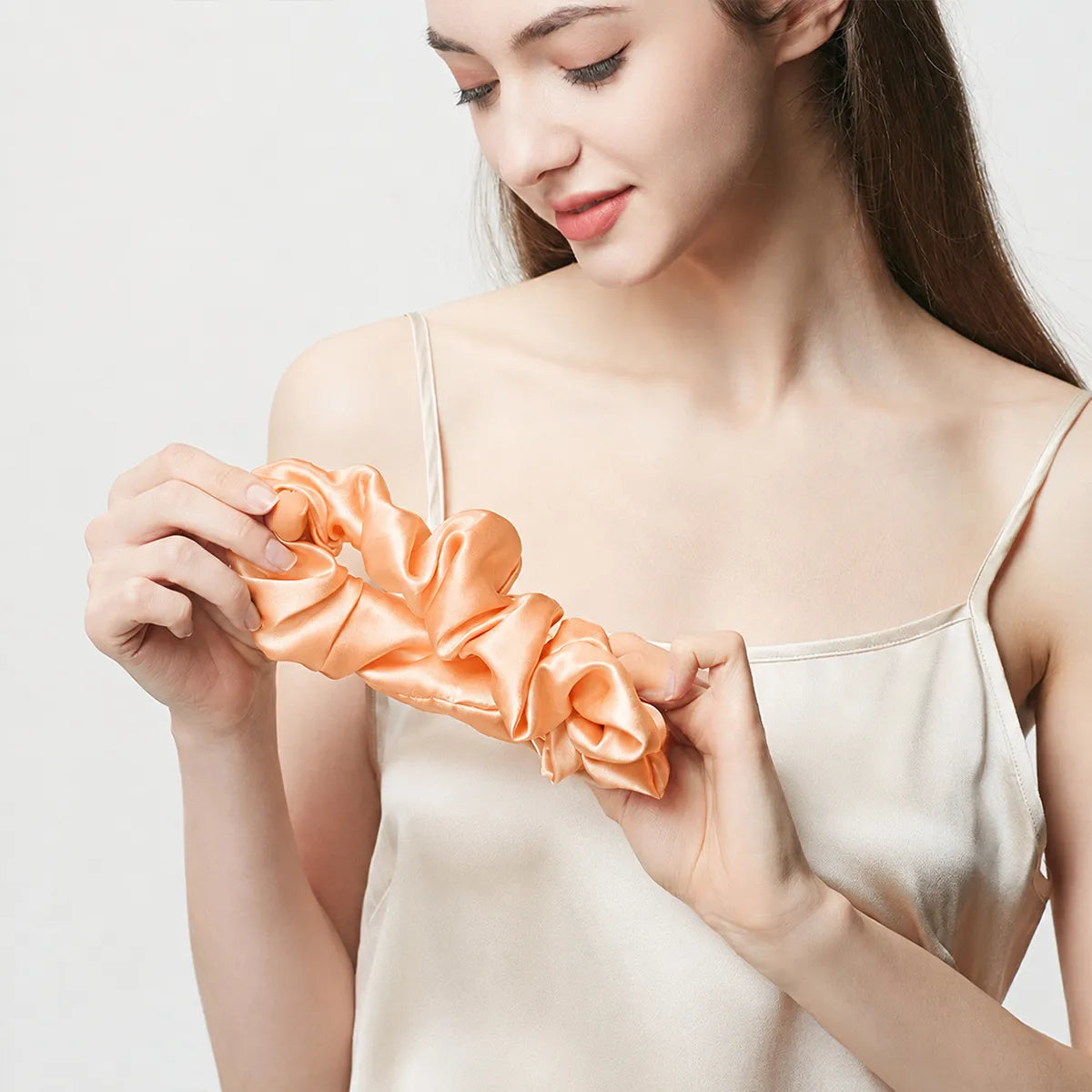 19 Momme Oversized Silk Scrunchies — Set of 3