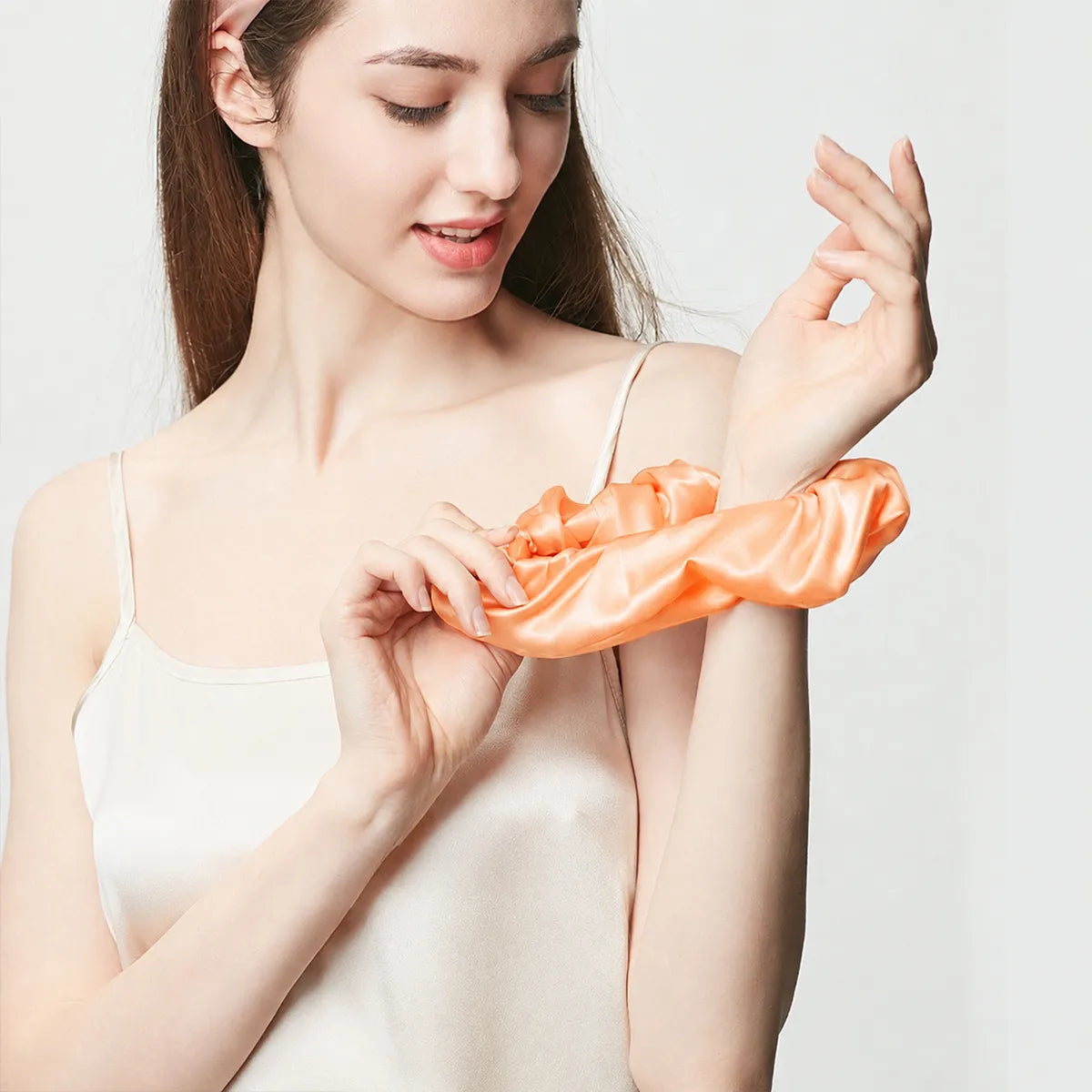 19 Momme Oversized Silk Scrunchies — Set of 3