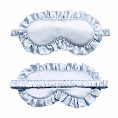 19 Momme Ruffled Silk Sleep Mask