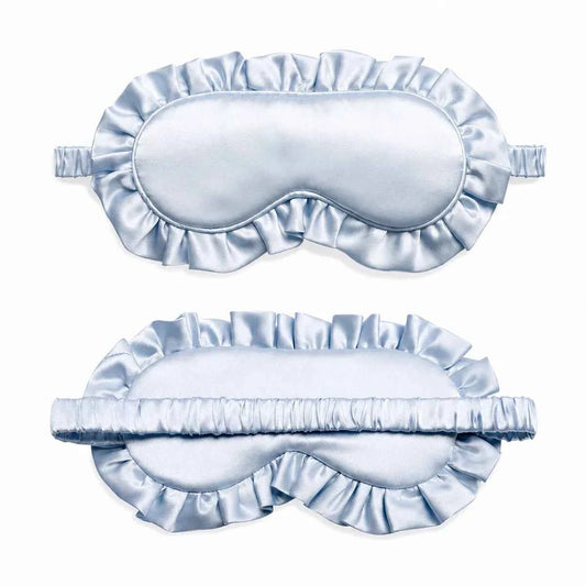 19 Momme Ruffled Silk Sleep Mask