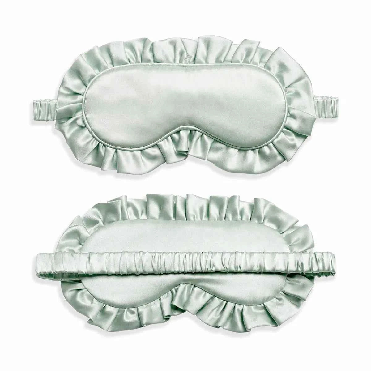 19 Momme Ruffled Silk Sleep Mask