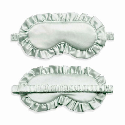 19 Momme Ruffled Silk Sleep Mask