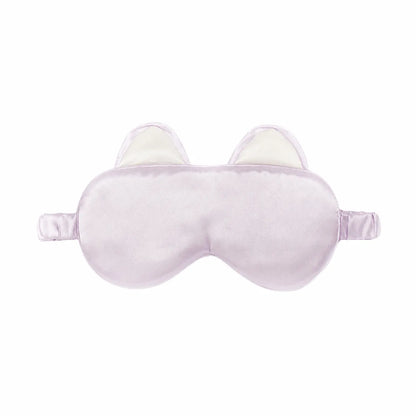 19 Momme Cat Ear Silk Sleep Mask
