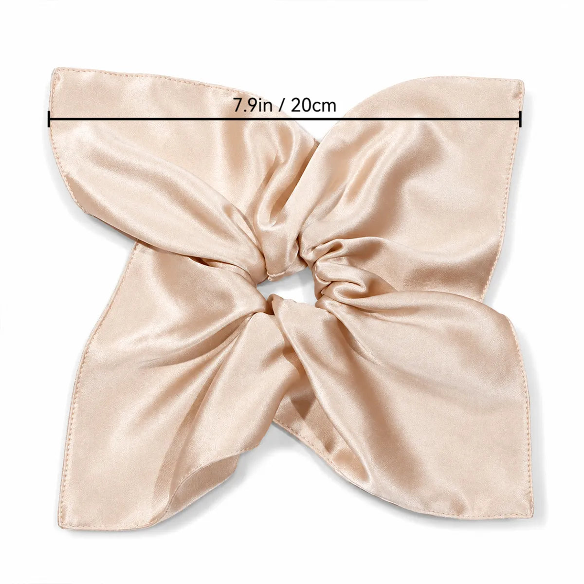 19 Momme Silk Square Scrunchie