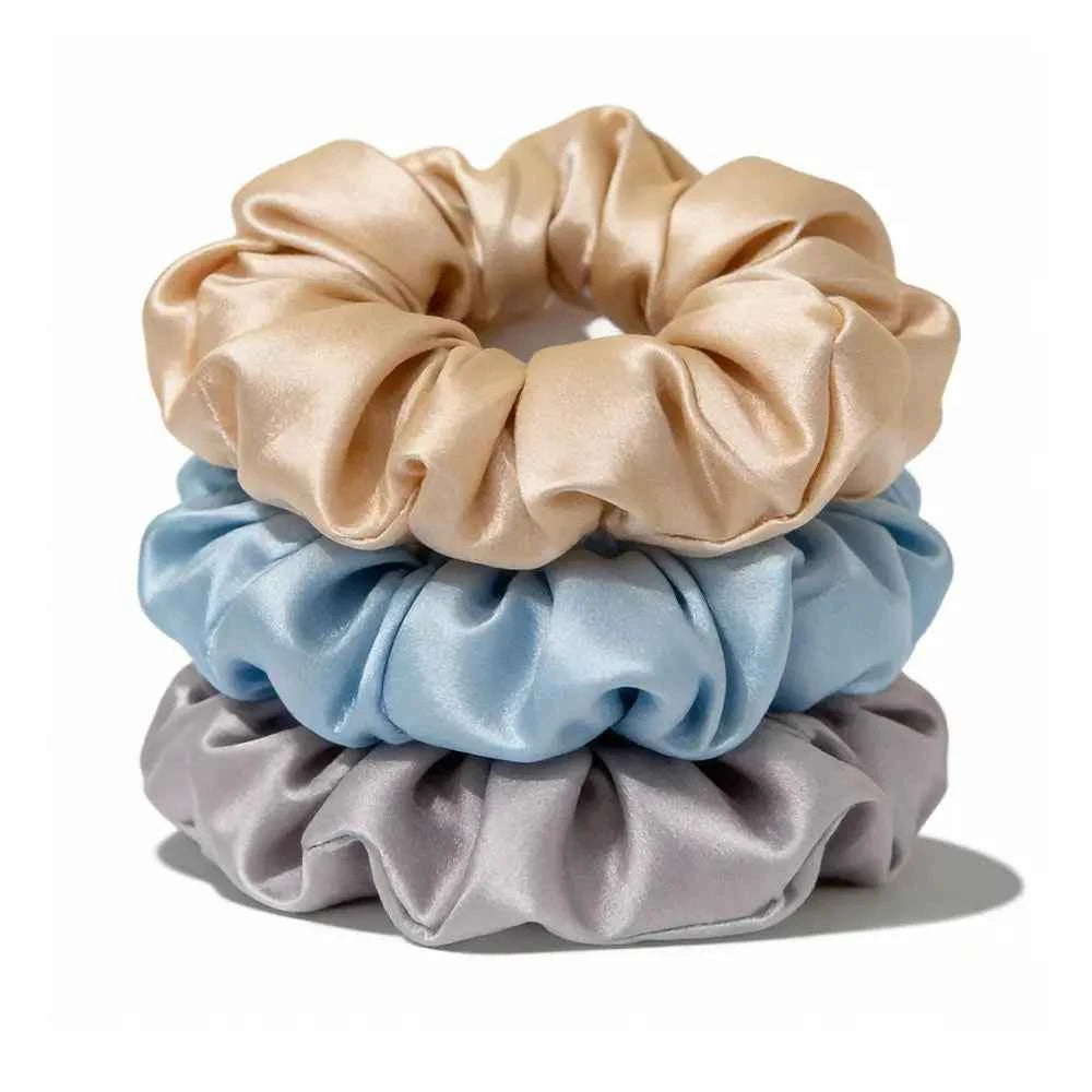19 Momme Silk Scrunchies Set