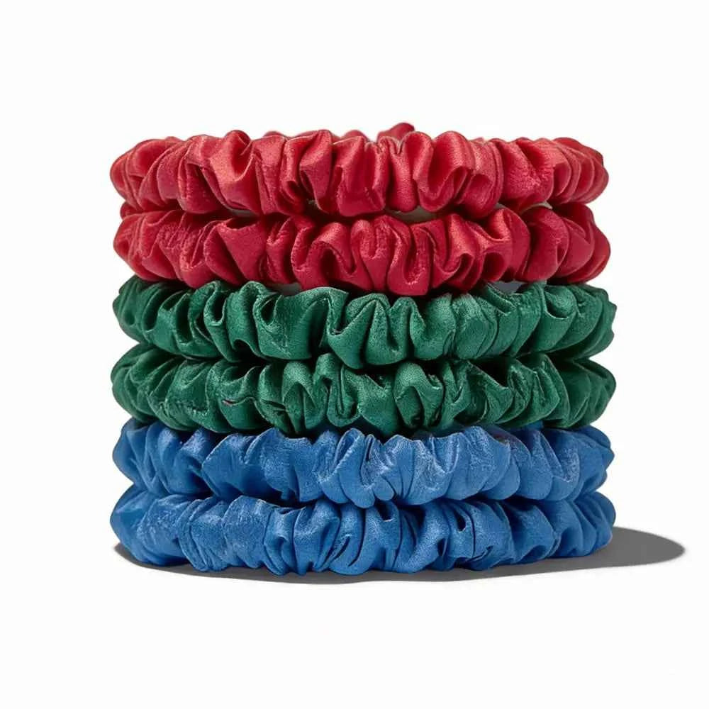 19 Momme Silk Scrunchies Set