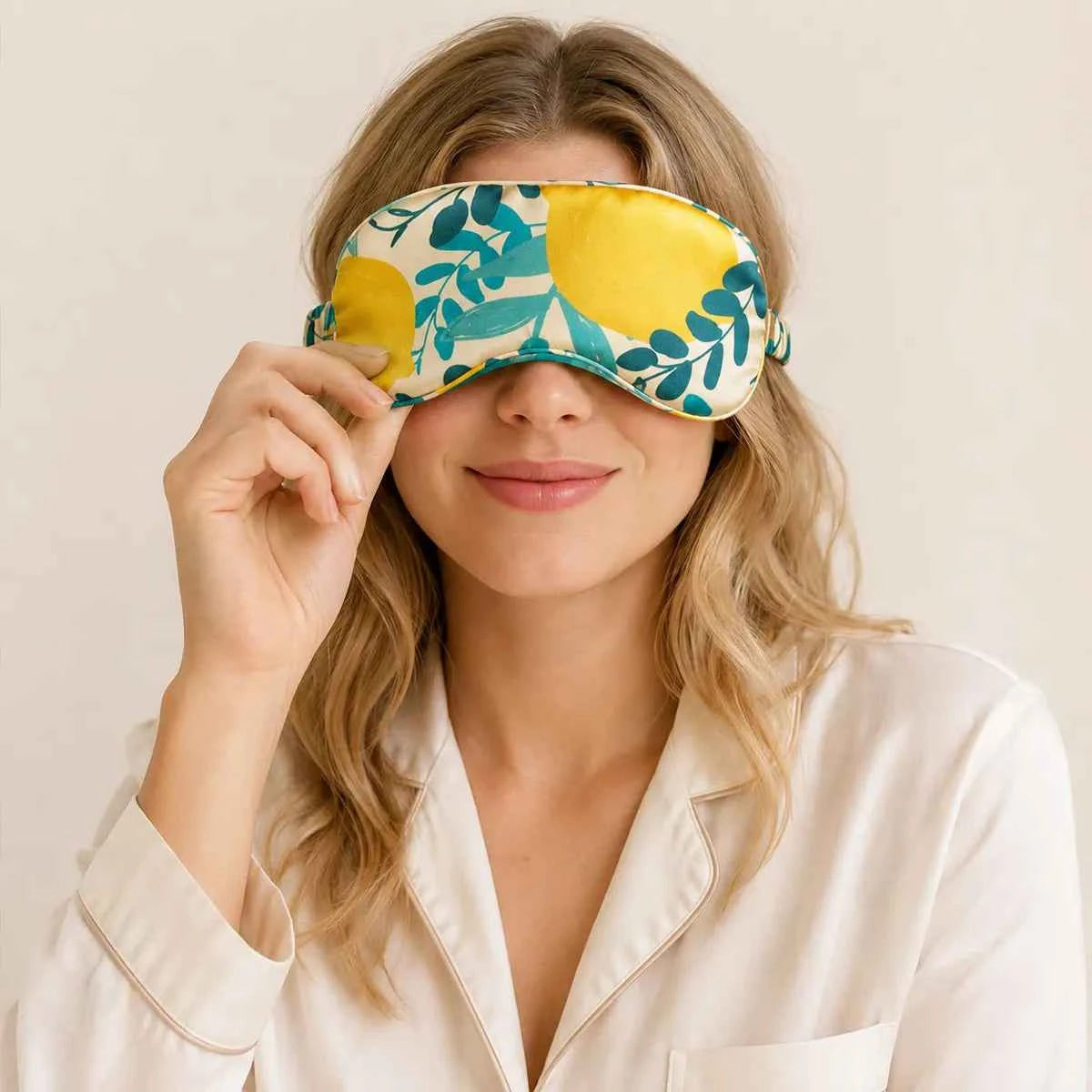 16 Momme Printed Silk Sleep Mask