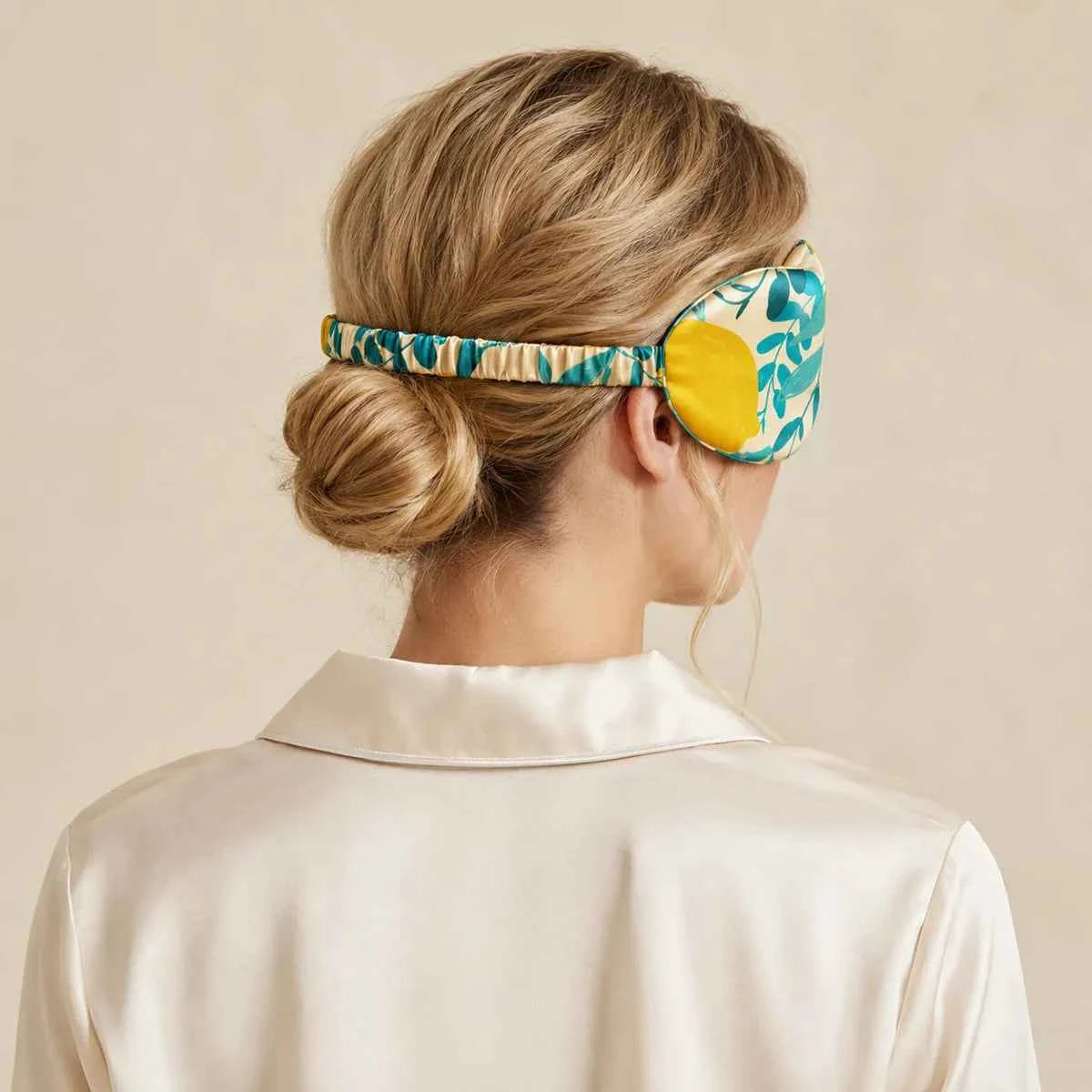 16 Momme Printed Silk Sleep Mask
