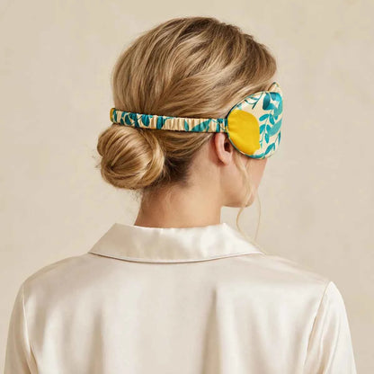 16 Momme Printed Silk Sleep Mask